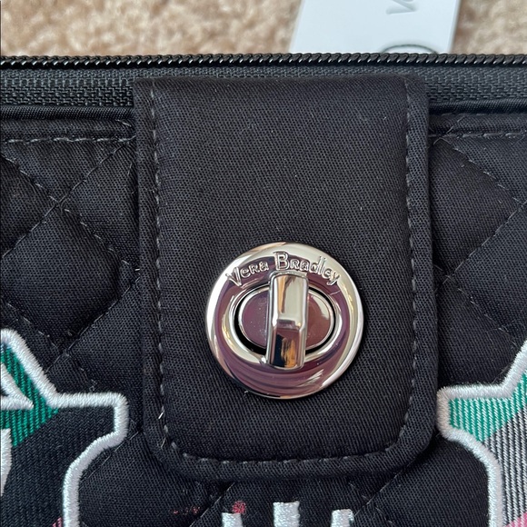NWT Vera Bradley Nordic Multi Plaid Turnlock Wallet - Picture 12 of 12